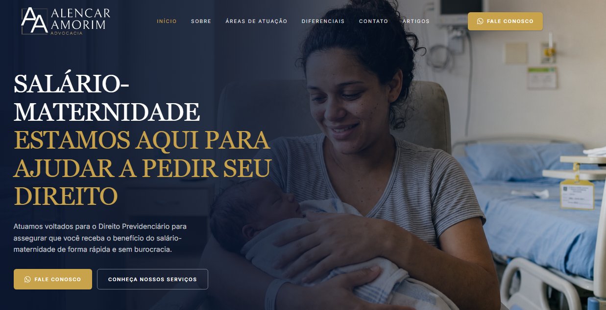 Alencar Amorim Website